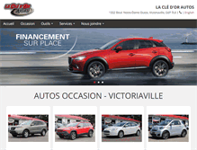 Tablet Screenshot of lacledorautos.com